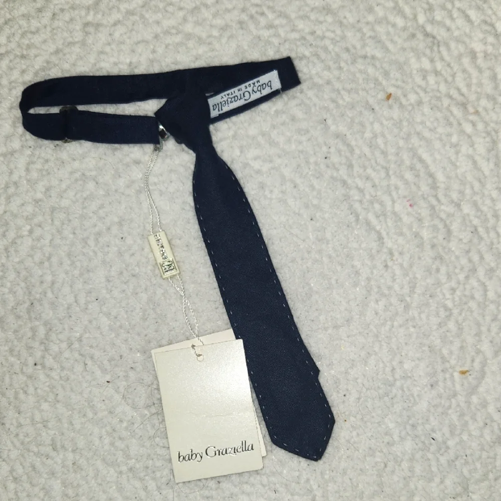 Baby Graziella Navy Blue Tie